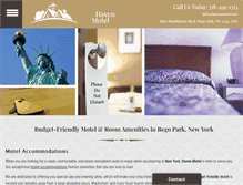 Tablet Screenshot of havenmotel.net